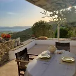 Romantic Sunset Cycladic House In Sotires