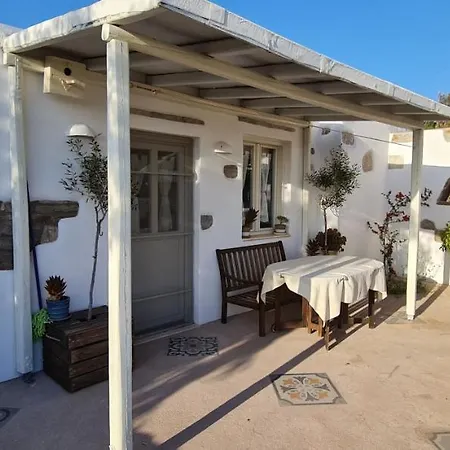 펜션 Romantic Sunset Cycladic House In Sotires