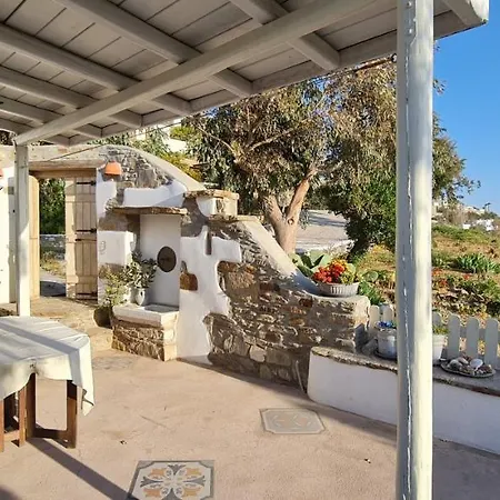 Romantic Sunset Cycladic House In Sotires Nyaraló