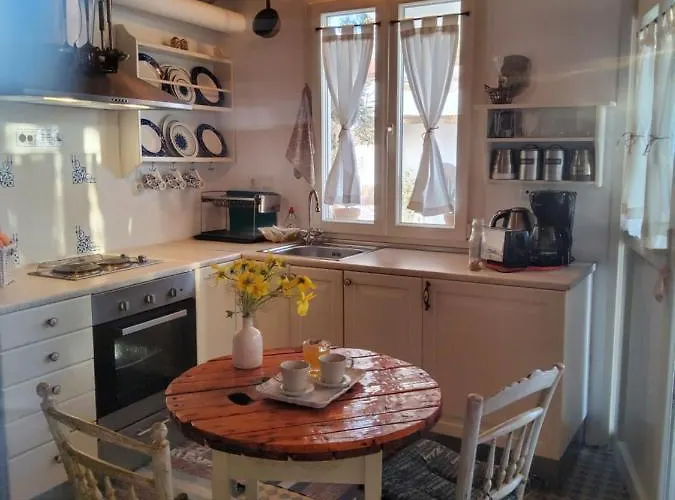 Romantic Sunset Cycladic House In Sotires 펜션