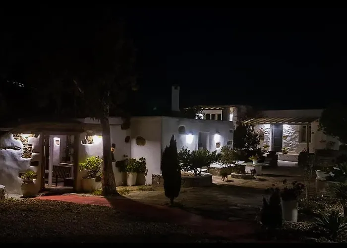 Romantic Sunset Cycladic House In Sotires 펜션 Moni Christou Dasous